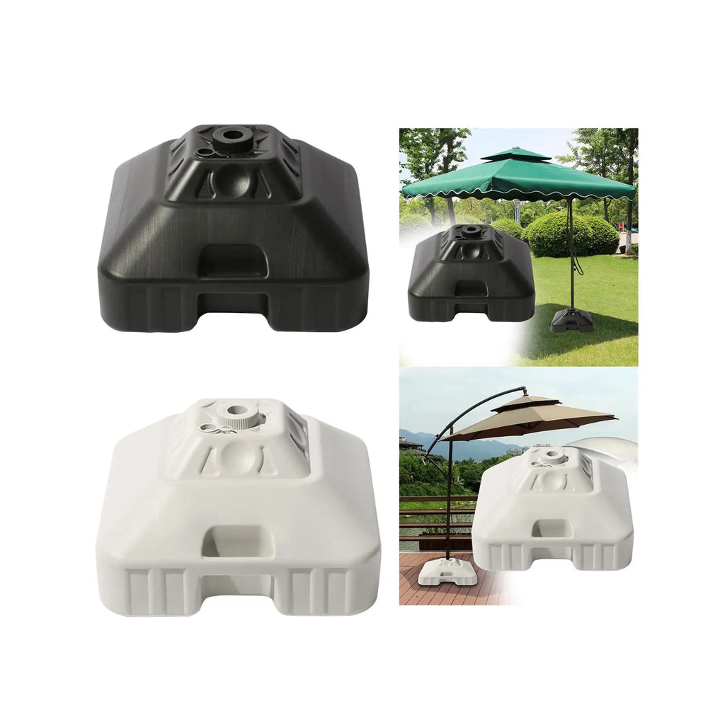 Umbrella Base Stand 30L Heavy Duty Pole Holder Sun Umbrella Base Patio Umbrella Stand for Garden Lawn Backyard Fishing Outside
